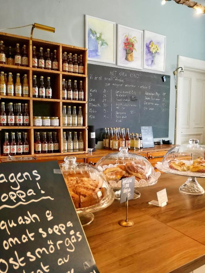 Disponentparken Cafe Och Bed & Breakfast Grängesberg Eksteriør billede